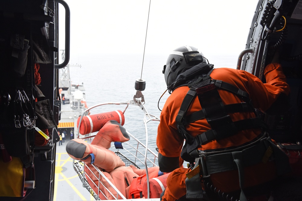 Coast Guard/SEMAR conduct joint SAR exercise