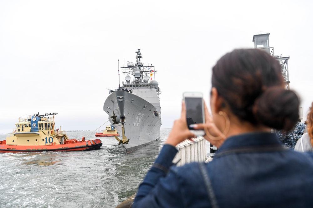 USS Princeton Deploys