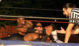 Soldier from the top rope!!