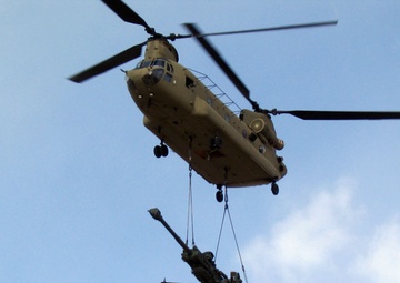 Lift guns used to train helicopter pilots