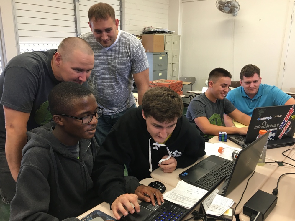 Leilehua CyberPatriot Team and Mentors Training