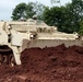 Combat Engineer trains on new equipment