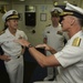 Nimitz Welcomes Vice Adm. Shoemaker