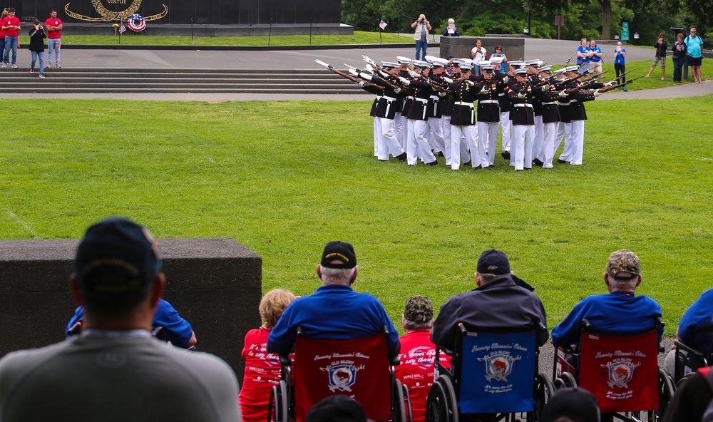 Old Glory Honor Flight Northeast Wisconsin comes to town