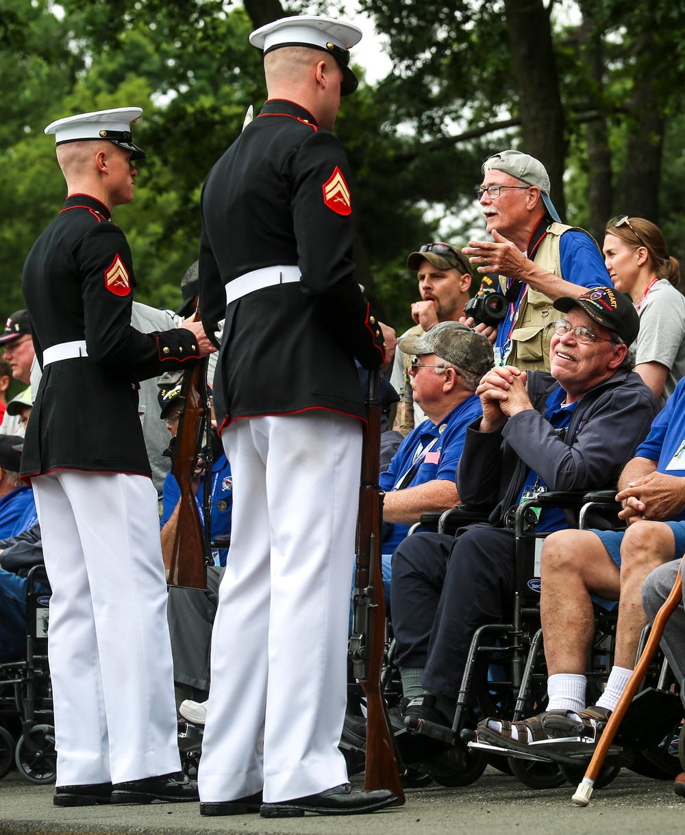 Old Glory Honor Flight Northeast Wisconsin comes to town