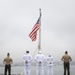 Sailors And Marines Man The Rails