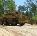1221st Engineering Clearance Company conducts route clearance training.
