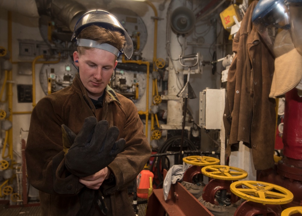 USS  Wasp Conducts Sea Trials