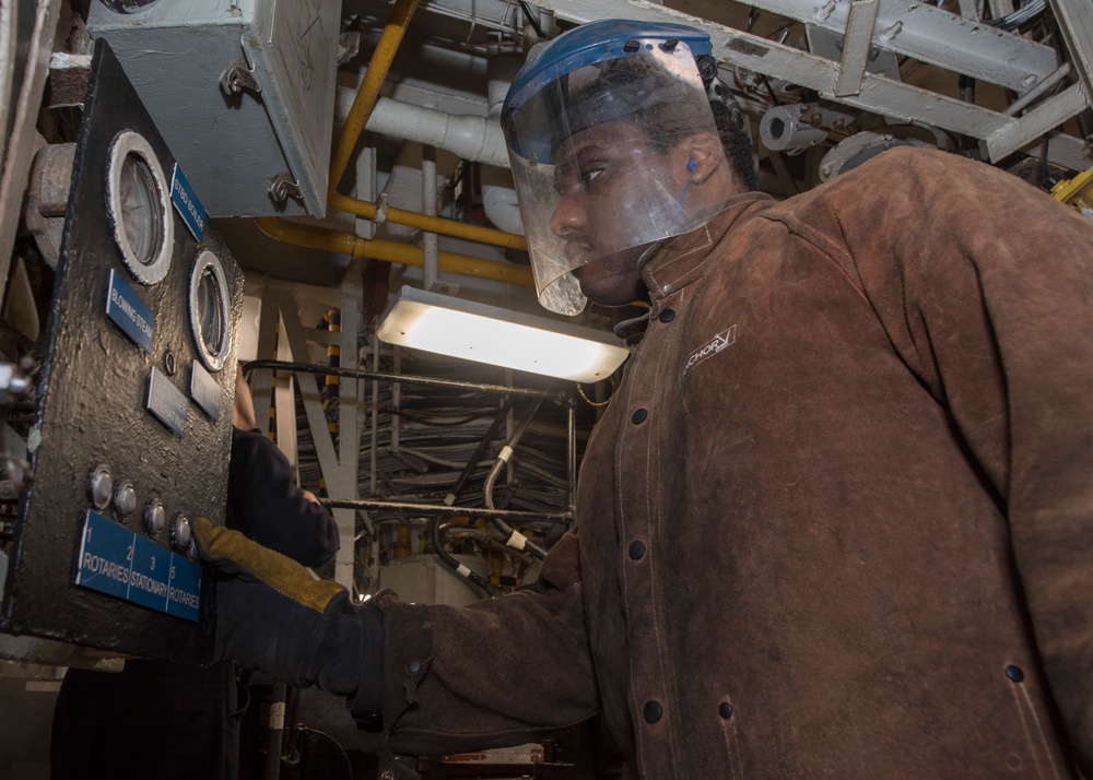 USS Wasp Conducts Sea Trials