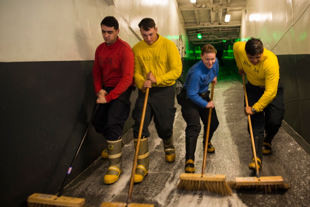 USS Wasp Conducts Sea Trials