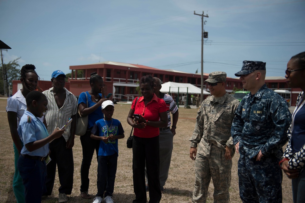 American service members in Barbados