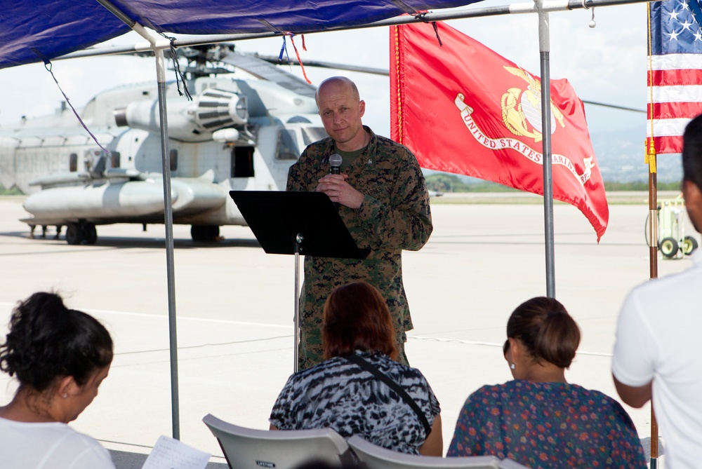 Marines hit the ground running: SPMAGTF - SC begins deployment in Central America