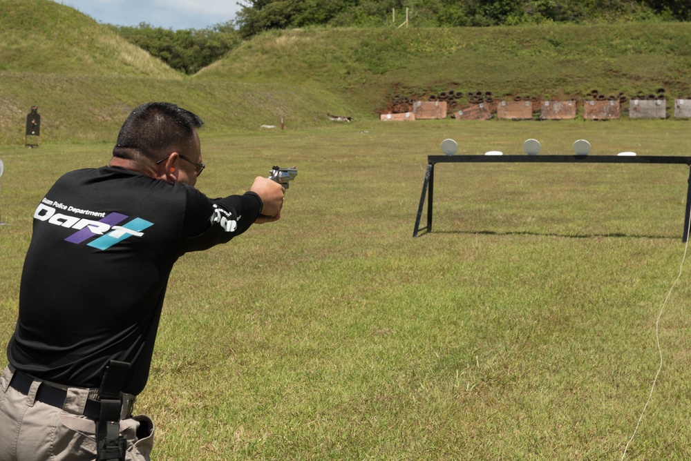 Guam and Military law enforcement prepares for National Police Week with friendly shoot-off
