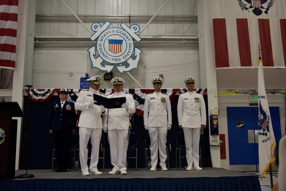 Coast Guard Sector Humboldt Bay holds change of command