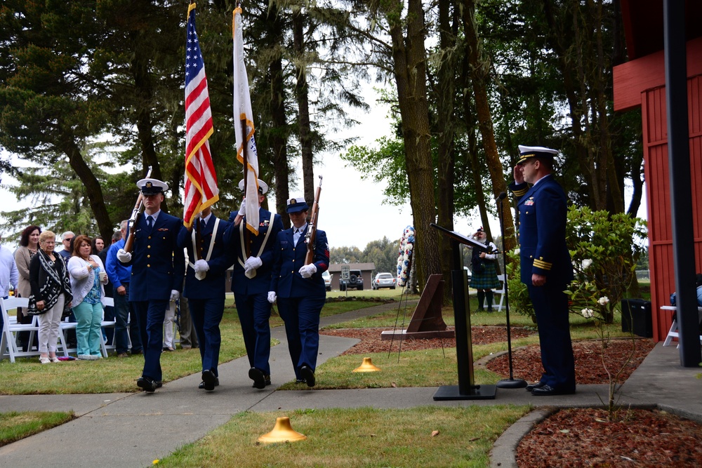 Coast Guard honors fallen flight crew in McKinleyville on 20th anniversary of helicopter crash