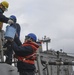 USS Wayne E. Meyer Conducts a Replenishment-at-Sea