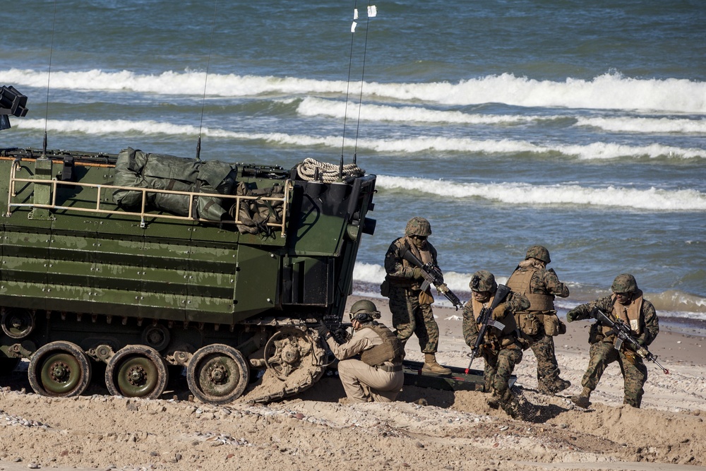 Saber Strike and BALTOPS 17 Amphibious Assault