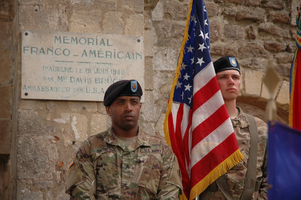 29th ID honors World War II veterans in Graignes, France