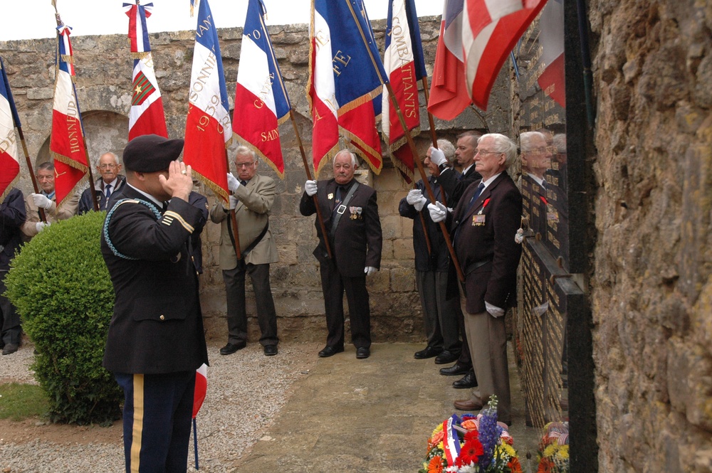 29th ID honors World War II veterans in Graignes, France