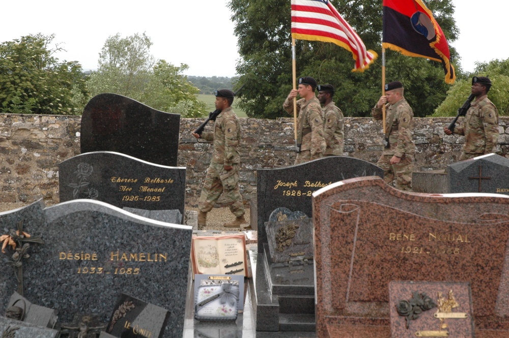 29th ID honors World War II veterans in Graignes, France