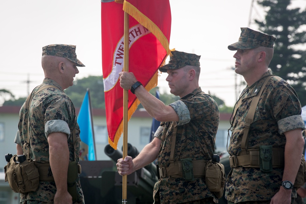 12th Marine Regiment Relief and Appointment Ceremony