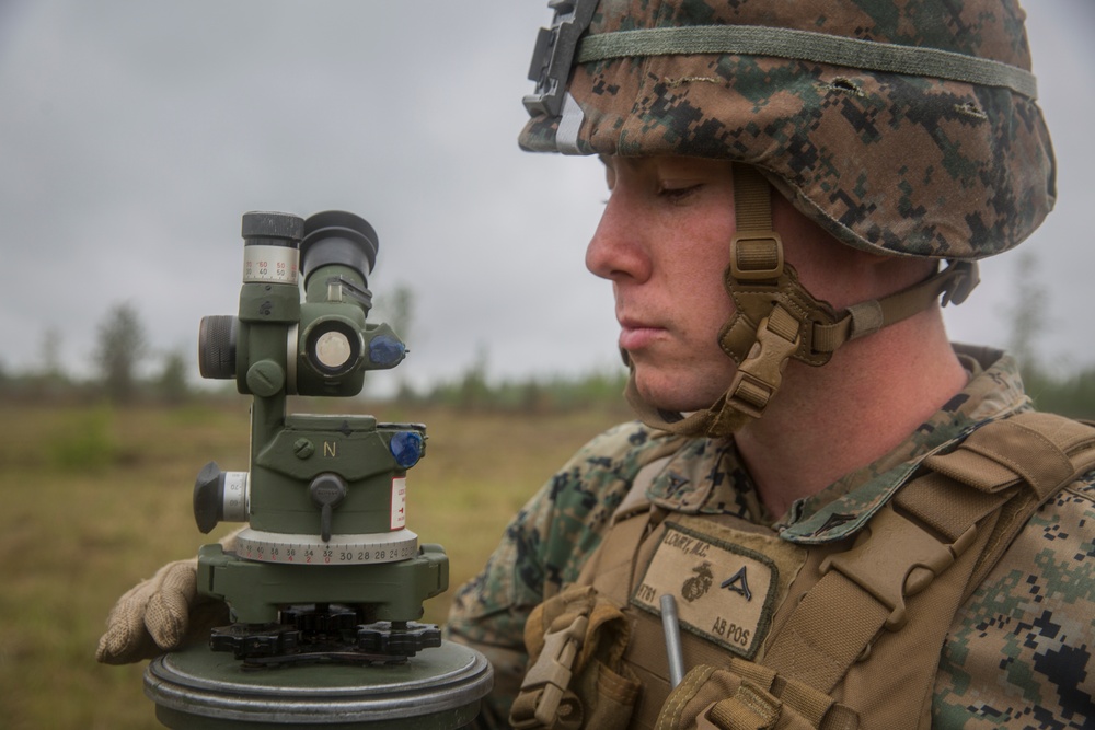 Fire direct controlmen take charge during Exerise Saber Strike 17