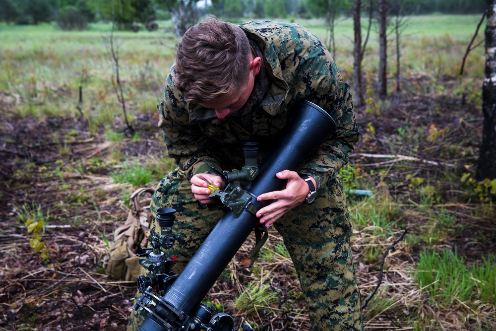 Fire direct controlmen take charge during Exerise Saber Strike 17