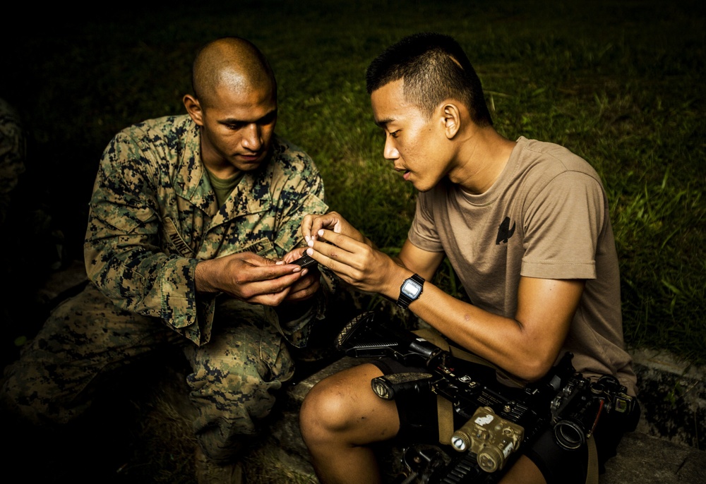 A Brotherly Bond | Marines of different nations work together