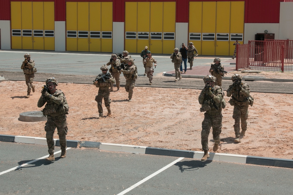 Greywolf Soldiers train in regional exercise