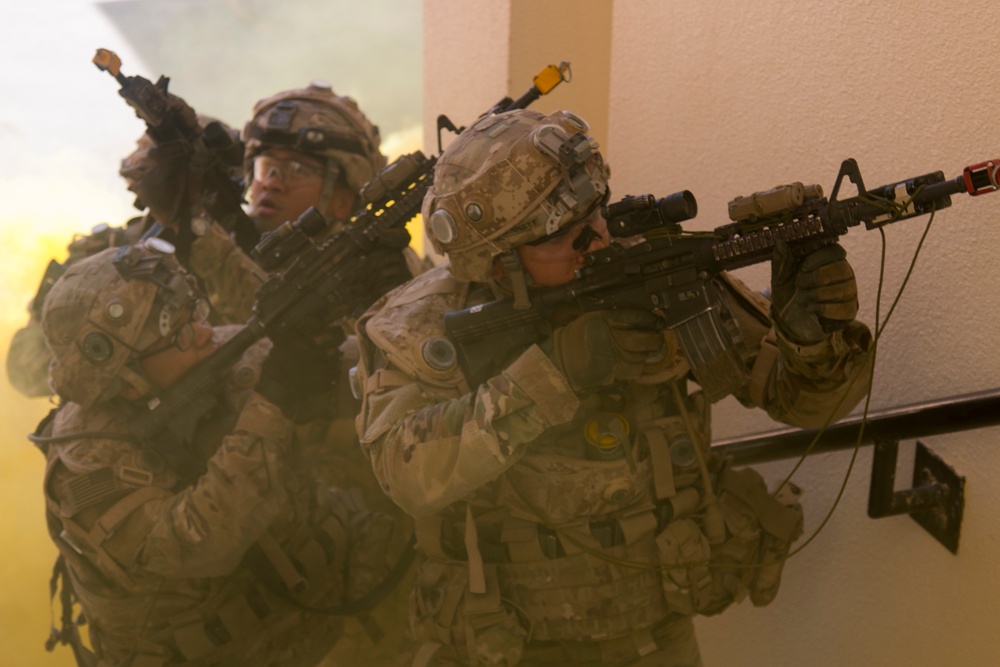 Popping smoke and clearing rooms: Greywolf Soldiers train for urban combat