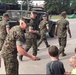 4th Law Enforcement Battalion Marches in Blue Goose Parade