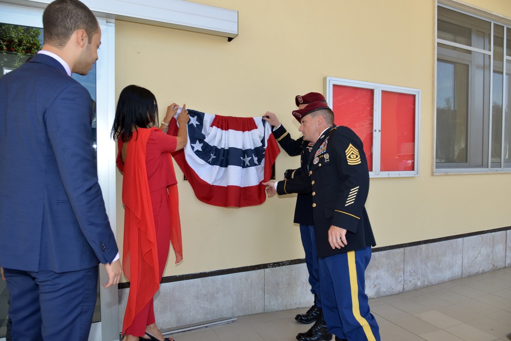 Building Dedication 1SG Michael S. Curry Dining Facility