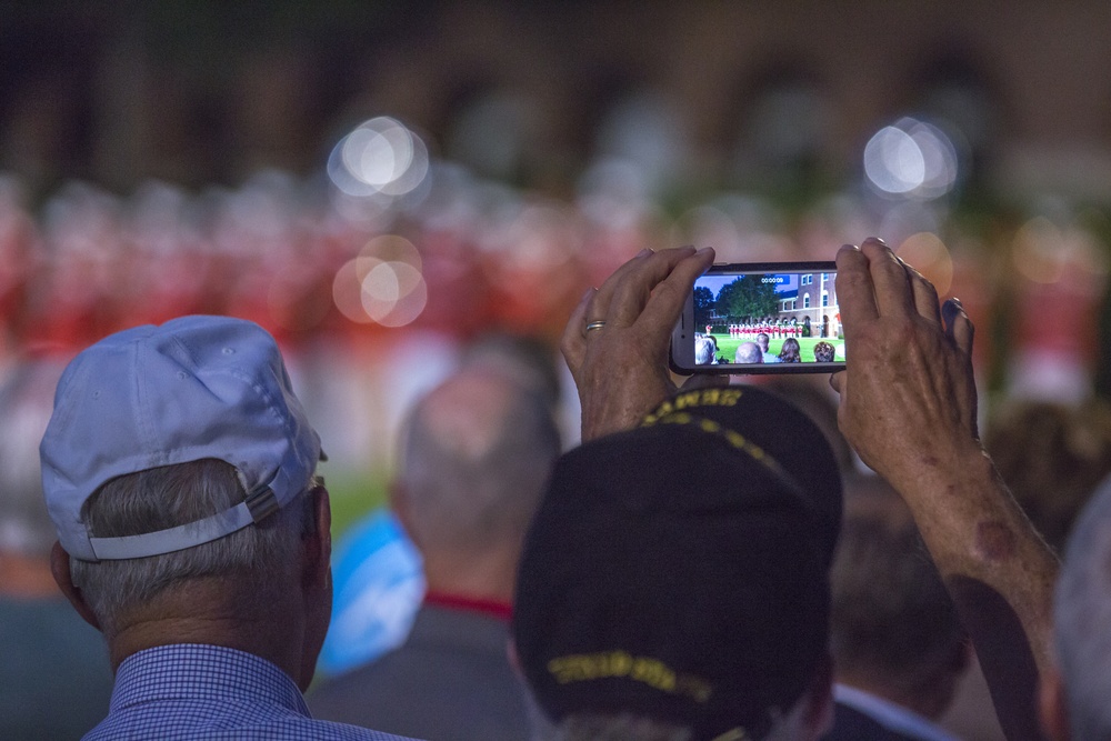 Marine Barracks Washington Evening Parade June 2, 2017