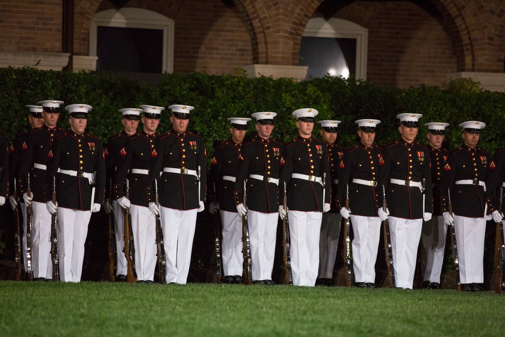 Marine Barracks Washington Evening Parade June 2, 2017