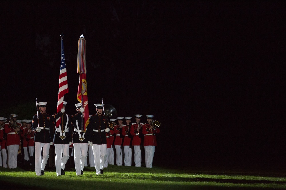 Marine Barracks Washington Evening Parade June 2, 2017