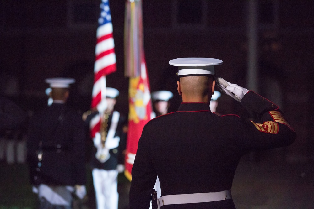 Marine Barracks Washington Evening Parade June 2, 2017