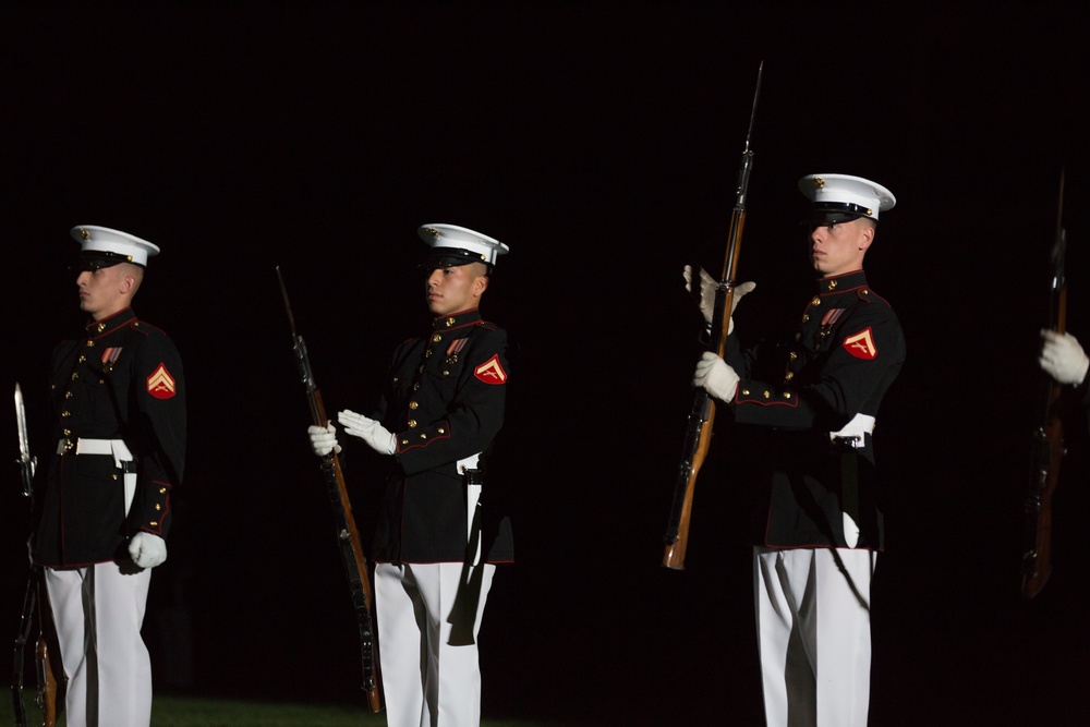 Marine Barracks Washington Evening Parade June 2, 2017