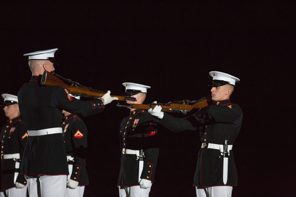 Marine Barracks Washington Evening Parade June 2, 2017