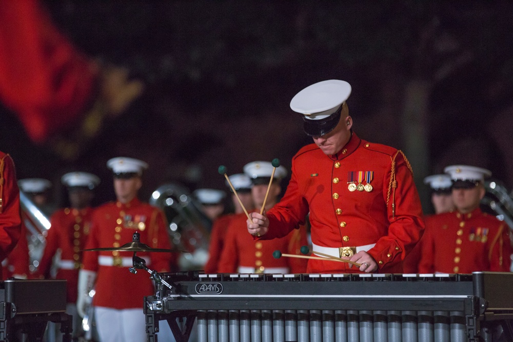 Marine Barracks Washington Evening Parade June 2, 2017