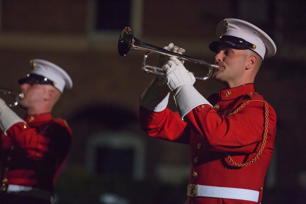 Marine Barracks Washington Evening Parade June 2, 2017