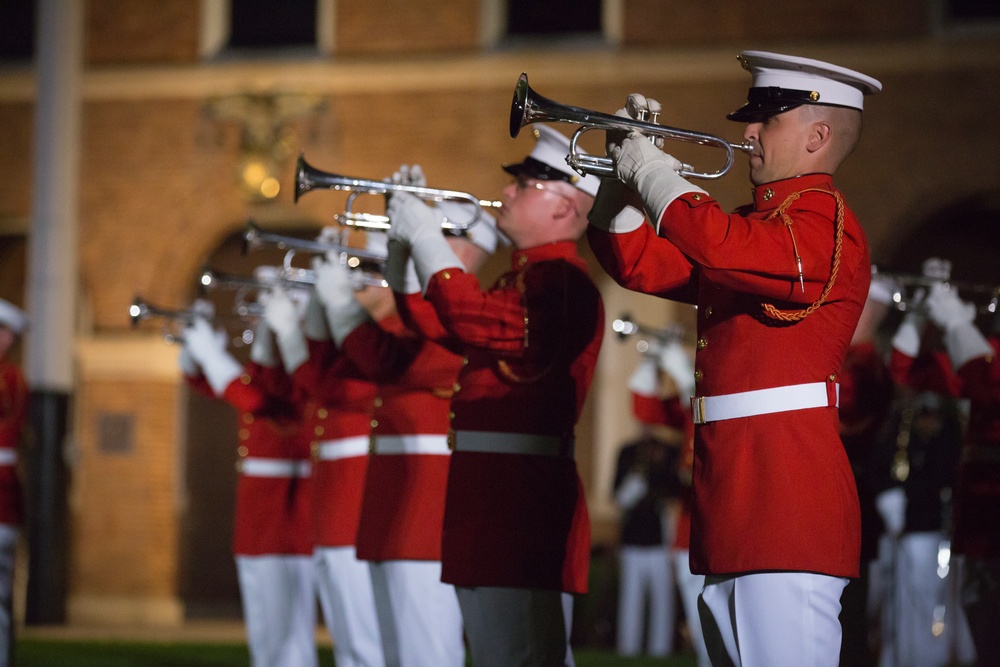 Marine Barracks Washington Evening Parade June 2, 2017