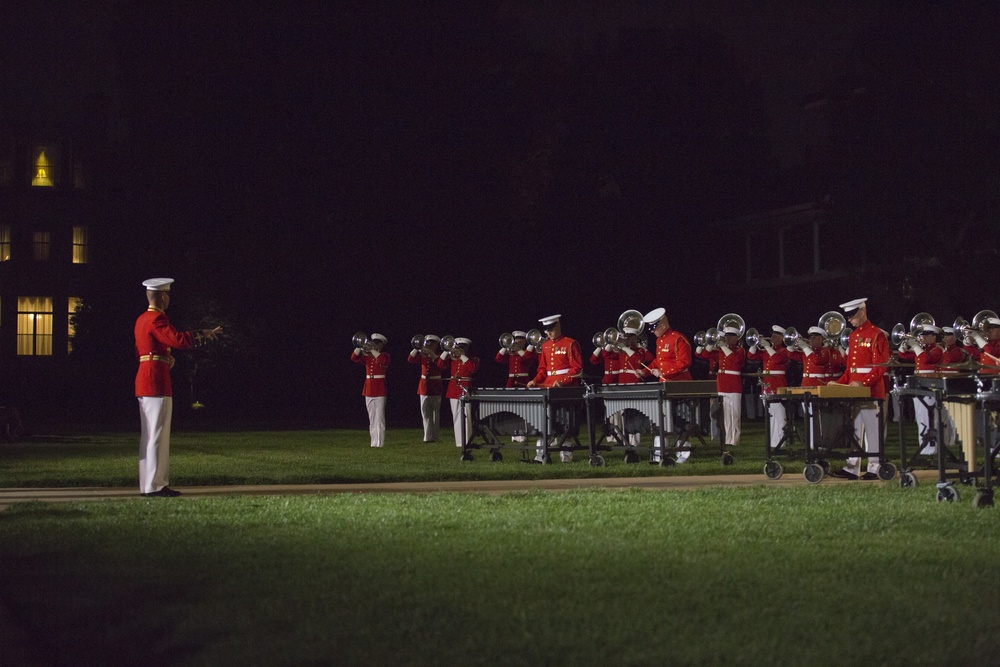 Marine Barracks Washington Evening Parade June 2, 2017