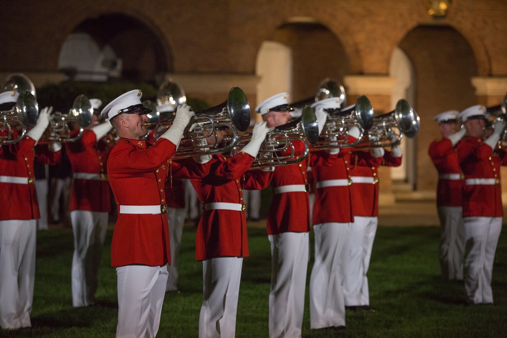 Marine Barracks Washington Evening Parade June 2, 2017