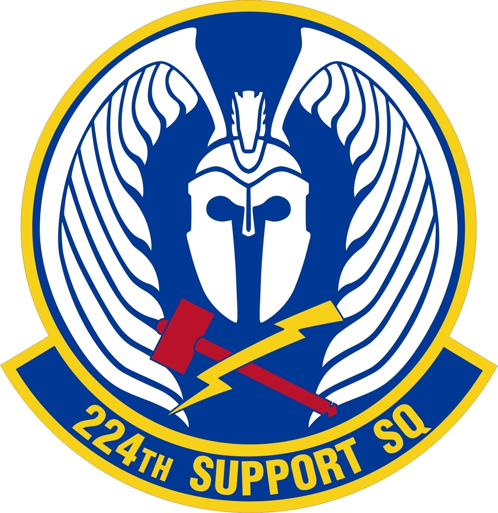 224th Support Squadron emblem