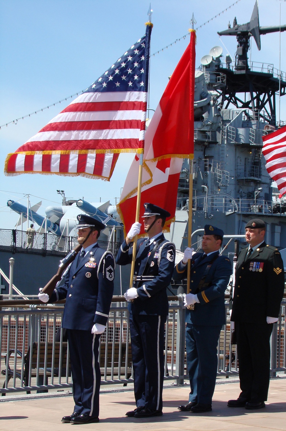 EADS Bi-National Honor Guard Commemorates War of 1812