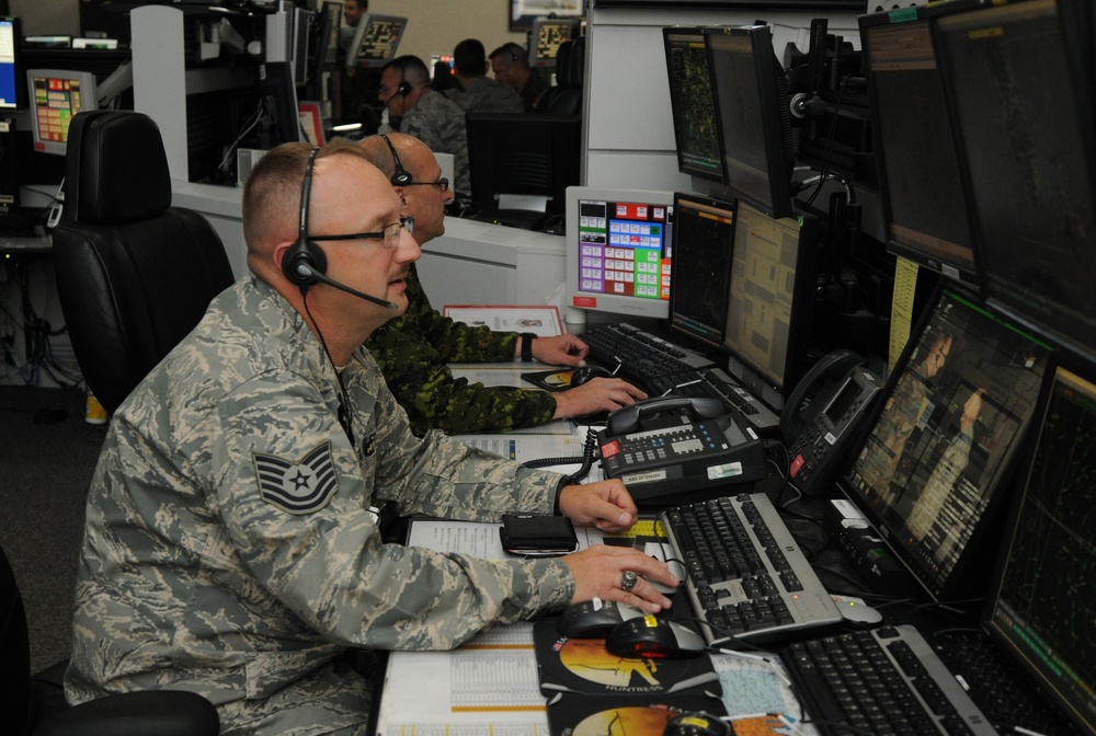 EADS Airmen Conduct Around the Clock Mission