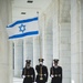 Maj. Gen. Yaacov Barak, commander, Israel Ground Forces Command participates in an Army Full Honors Wreath Laying Ceremony at the Tomb of the Unknown Soldier