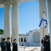 Maj. Gen. Yaacov Barak, commander, Israel Ground Forces Command participates in an Army Full Honors Wreath Laying Ceremony at the Tomb of the Unknown Soldier