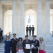 Maj. Gen. Yaacov Barak, commander, Israel Ground Forces Command participates in an Army Full Honors Wreath Laying Ceremony at the Tomb of the Unknown Soldier