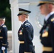 Maj. Gen. Yaacov Barak, commander, Israel Ground Forces Command participates in an Army Full Honors Wreath Laying Ceremony at the Tomb of the Unknown Soldier